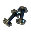 2F-999-NGWS N gauge spares - 6mm dia Vehicle wheelset pair -R