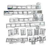 2D-142-GZS N gauge spares class 142- GLAZING SET- R