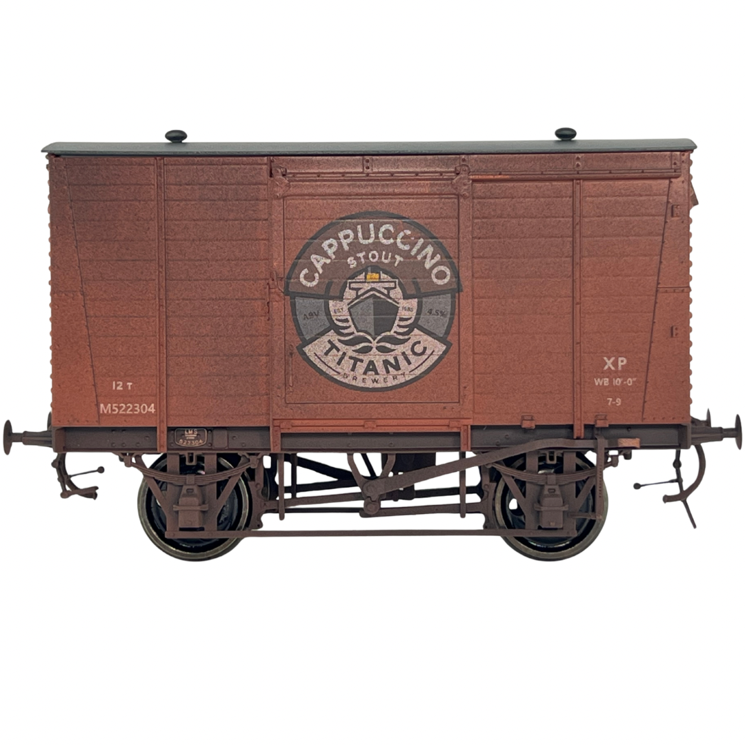 7F-065-002 LMS Standard 12T Van Bauxite 510289– Dapol