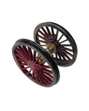 BL-001-SDWRS 00 Gauge Spares BL A4 - Centre Driving Wheelset, Red Spokes