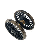 4S-028-GWLB 00 Gauge Spares D1 Class - Black Geared Driving Wheel -R