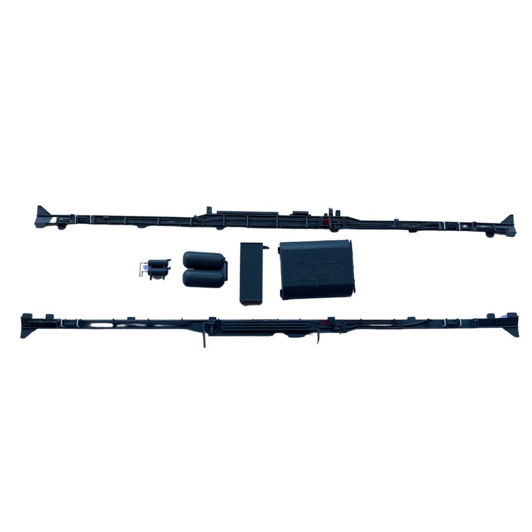 4D-005-SFMBG 00 gauge spares class 59 sideframe moulding dark grey -R