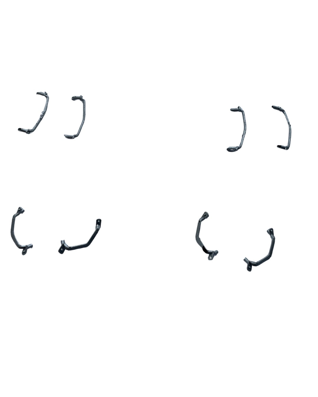 4D-022-HRSCB 00 gauge spares class 68 - Handrails Cab Front one loco.(2 Pairs)-R