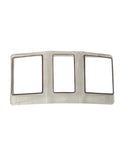 4P-004-FWGL 00 Gauge Spares Autocoach - Front Window Glazing Brown/Red Lined