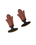 7F-033-BUFB 0 Gauge Spares 24T Hopper - Buffer Bauxite (Pair) - R