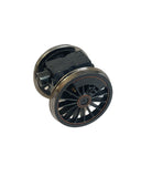 4S-517-GWSK 00 Gauge 517 Spares - Geared Wheelset Black Red Lined 539