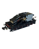 2S-008-TC4 N Gauge spares A4 - Complete Tender Chassis Red Lining/ Red Buffer Beam