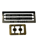 2S-008-NP017 N Gauge spares A4 - Nameplates 60007