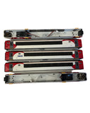 2D-023-CBS3 N Gauge spares class 221 voyager - Complete Bodyshell Set (5) 221101 Virgin Flowing