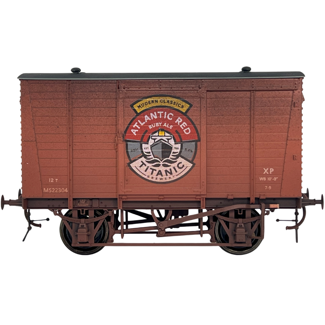 7F-065-005W LMS Standard 12T Van Titanic Atlantic Red Weathered
