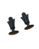 7F-033-BUFK 0 Gauge Spares 24T Hopper - Buffer, Black (Pair) - R
