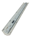 4P-004-RLBW 00 Gauge Spares Autocoach - White Roof Red Lined Ends With Light Bar & Blanking Plug