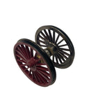BL-001-SDWR 00 Gauge Spares BL A4 - Centre Driving Wheelset, Red Rims And Spokes