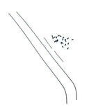 BL-001-HSLB 00 Gauge Spares BL A4 - Handrail Set LNER Blue