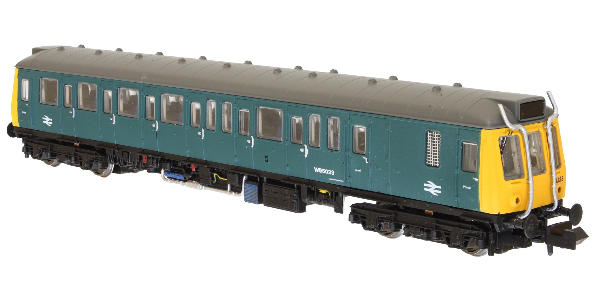 2D-009-009D N Gauge Class 121 W55023 BR Blue FYE DCC Fitted