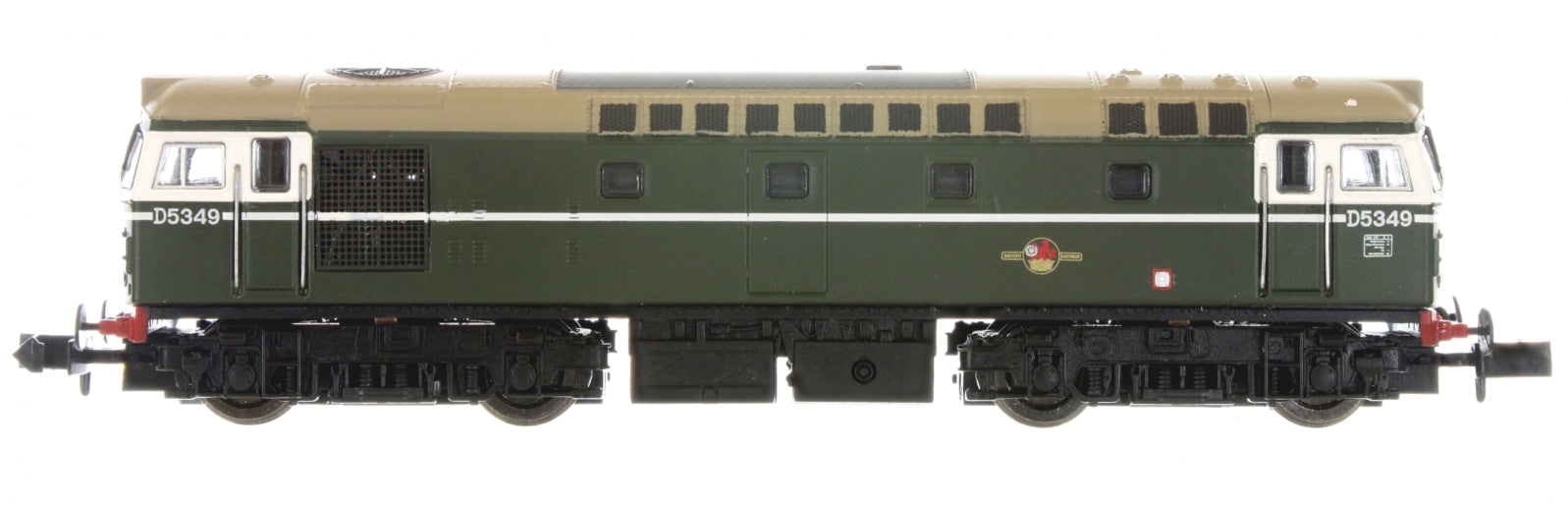 2D-013-002D N Gauge Class 27 D5349 BR Green DCC Fitted