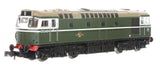 2D-013-002D N Gauge Class 27 D5349 BR Green DCC Fitted