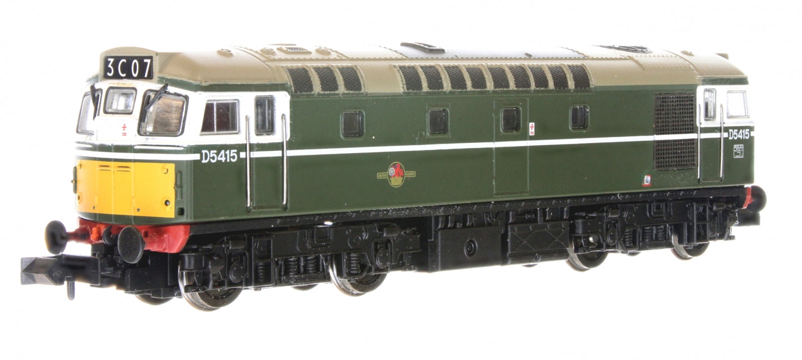 2D-013-003 N Gauge Class 27 D5415 BR Green SYP
