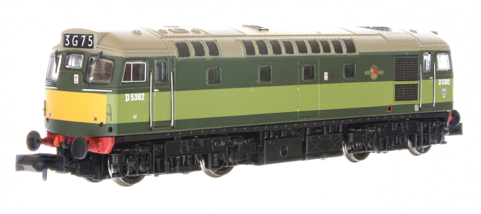 2D-013-004 N Gauge Class 27 D5382 BR Two Tone Green SYP