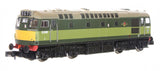 2D-013-004D N Gauge Class 27 D5382 BR Two Tone Green SYP DCC Fitted