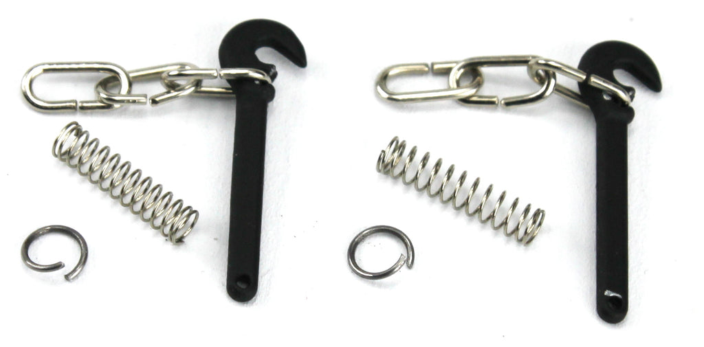 Peco PS624 O Gauge (1/48 Scale) 3-Link Couplings & Hooks Kit For Model Railways