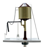 4A-002-002 Water Tower Chocolate & Cream Conical Motorised