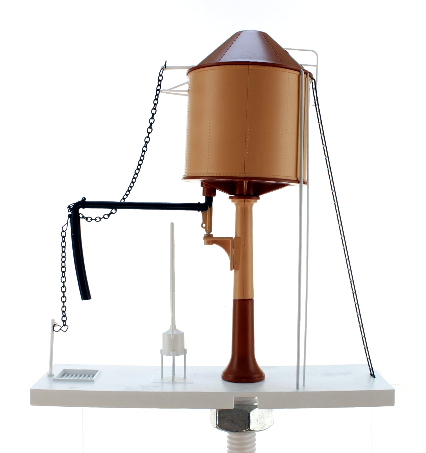 4A-002-004 Water Tower Light & Dark Stone Conical Motorised