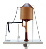 4A-002-004 Water Tower Light & Dark Stone Conical Motorised