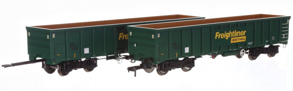 4F-025-012 OO Gauge MJA Freightliner Heavy Haul Bogie Box Van 502039 & 040