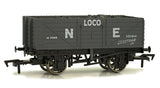 4F-071-017 OO Gauge 7 Plank Wagon NE Coal