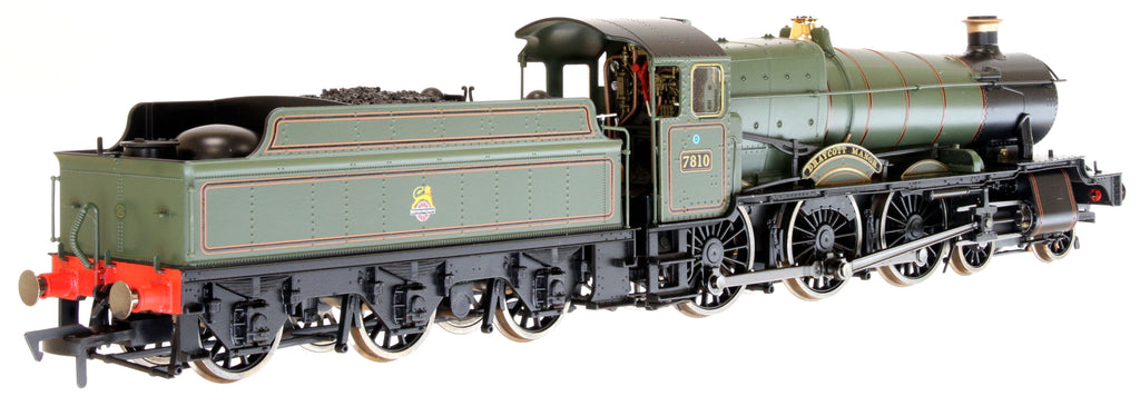4S-001-006D OO Draycott Manor 7810 BR Lined Green Small E/Crest DCC