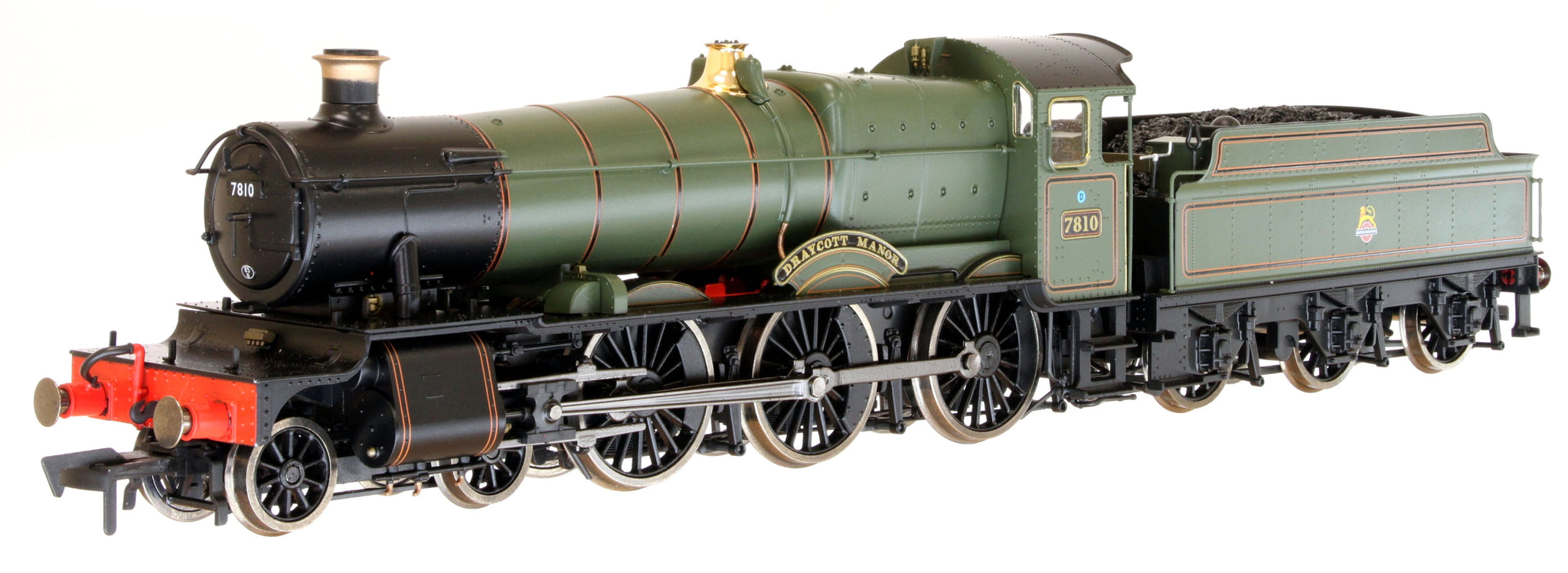 4S-001-006 OO Draycott Manor 7810 BR Lined Green Small E/Crest