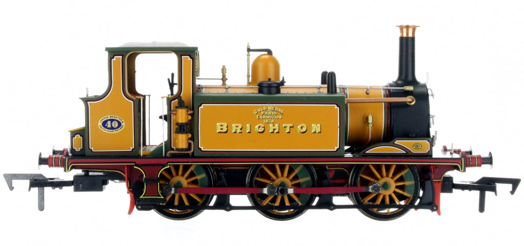 4S-010-007S OO Gauge Terrier A1 LBSC Strdly Imprvd Eng Grn Brighton Gold DCC & Sound Fitted