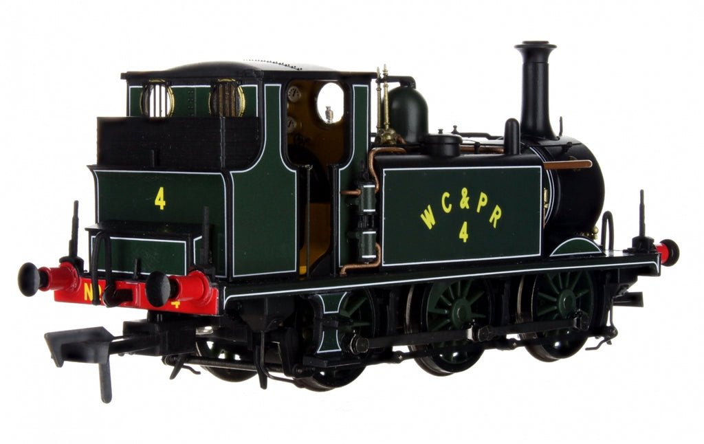 4S-010-008S OO Gauge Terrier A1X WC & PR No 4 Lined Green DCC & Sound Fitted