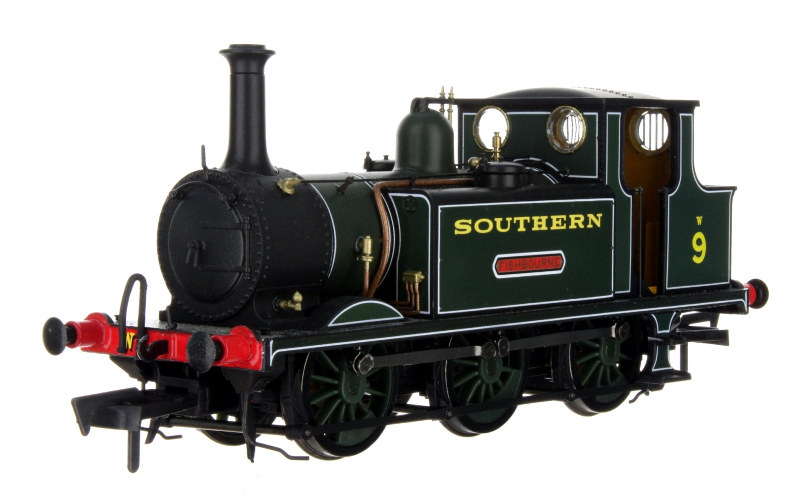 4S-010-011D OO Gauge Terrier A1X Fishbourne 9 Southern Green DCC Fitted
