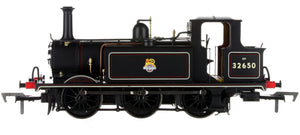 4S-010-012D OO Gauge Terrier A1X 32650 B R Lined Black E/Crest Ex I of W DCC Fitted