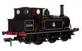 4S-010-012S OO Gauge Terrier A1X 32650 B R Lined Black E/Crest Ex I of W DCC & Sound Fitted