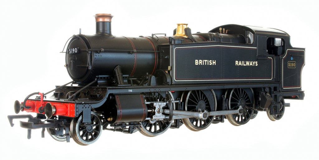 4S-041-005D OO Gauge Large Prairie 5190 Lined Black British Railways ERA 4 DCC Fitted