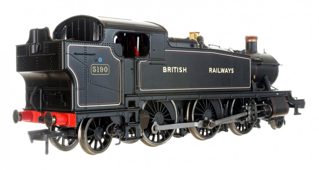 4S-041-005 OO Gauge Large Prairie 5190 Lined Black British Railways ERA 4