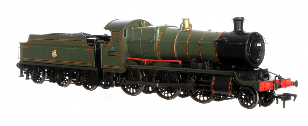 4S-043-007 OO Gauge 2-6-0 Mogul 6308 Lined Green Early Crest - Dapol Exclusive Model