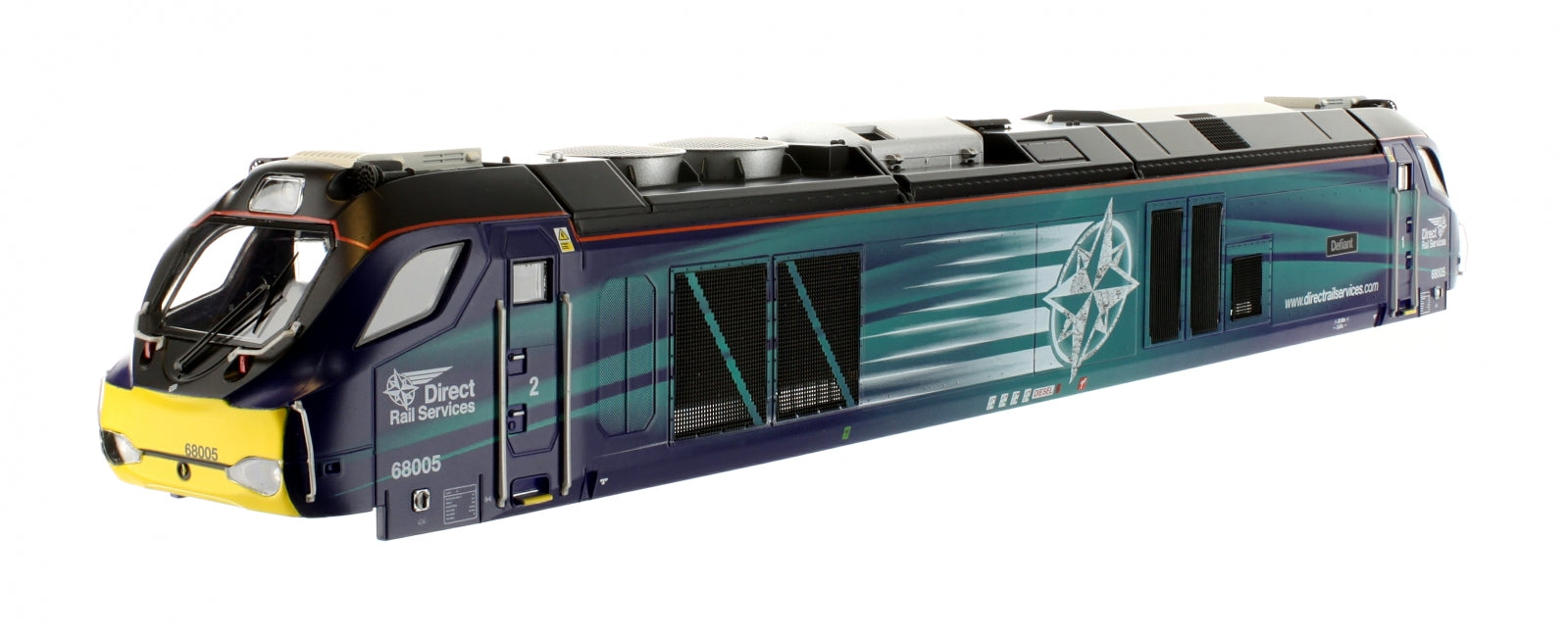 4D-022-001B OO Gauge Class 68 Intrepid 68002 DRS Complete Body Shell– Dapol