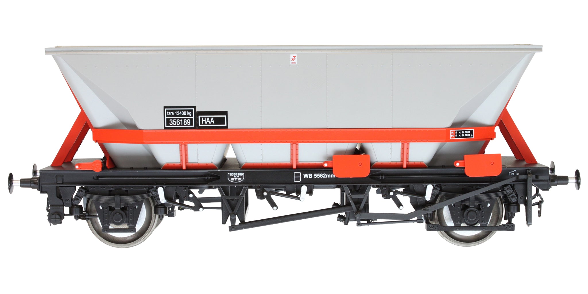 7F-048-011 MGR HAA Coal Wagon (Red Cradle) #356169