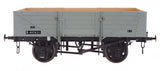 7F-053-010 O Gauge 5 Plank Wagon Corrugated End BR Diagram 39 Grey B497621