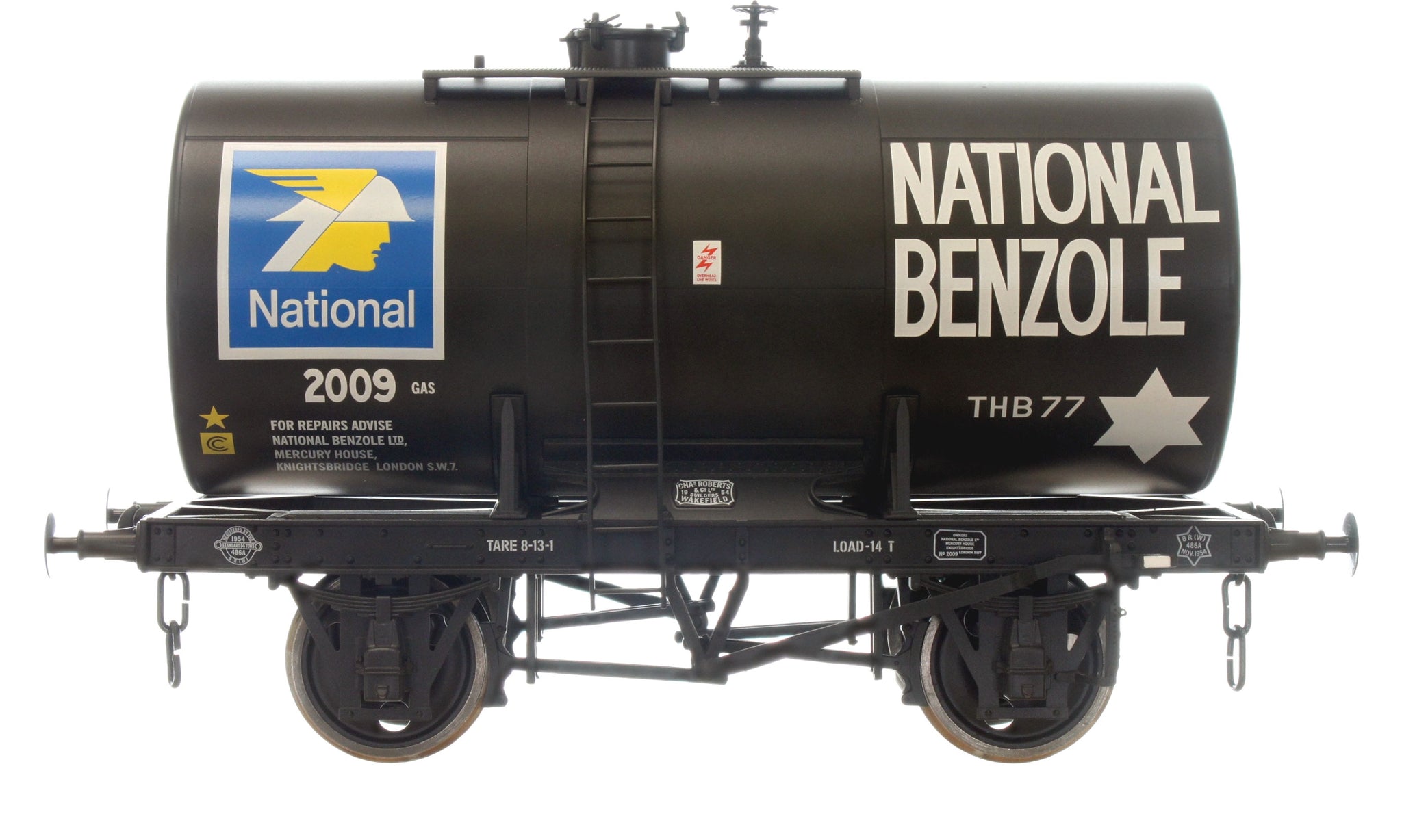 7F-063-001 Class B Anchor Mounted Tank National Benzole 2009
