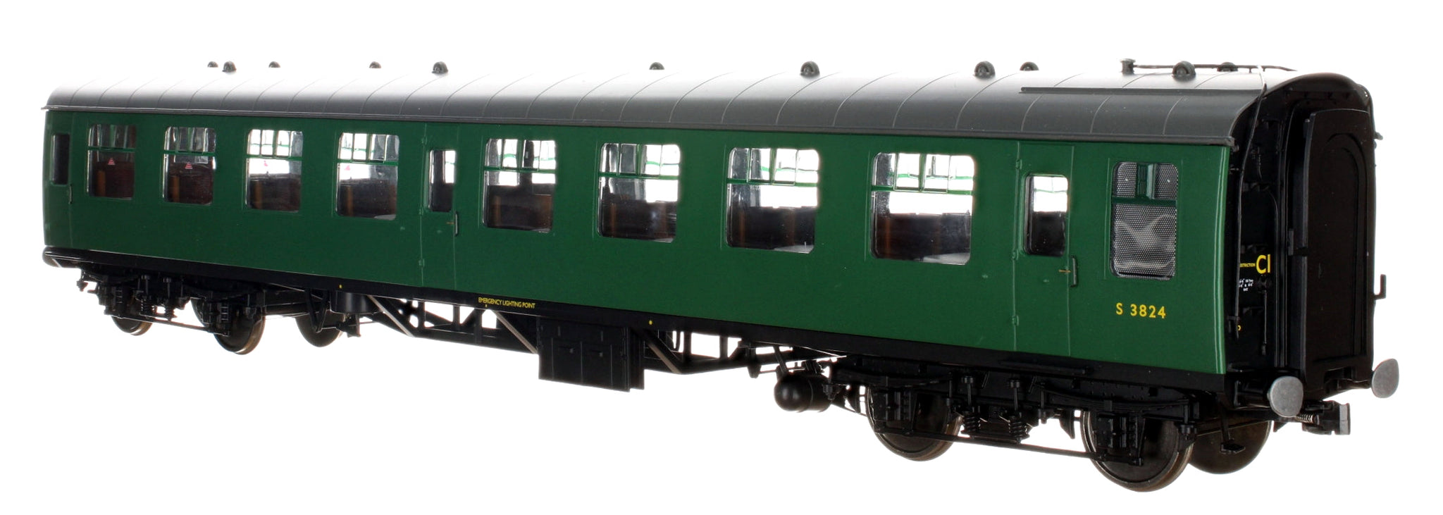7P-001-102UD O Gauge BR SR Green SO Unnumbered DCC Fitted