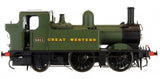 7S-006-050S O Gauge 58xx Class Great Western Green 5811 DCC Sound Fitted