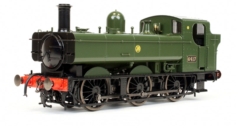 7S-024-002 O Gauge Class 64xx Pannier 6417 GWR Shirtbutton Green