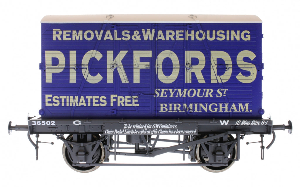 7F-037-010 O Gauge Conflat BR & Container Pickfords