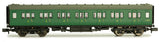 2P-012-303 N Gauge Maunsell Coach First Class BR Southern Region Green 7208
