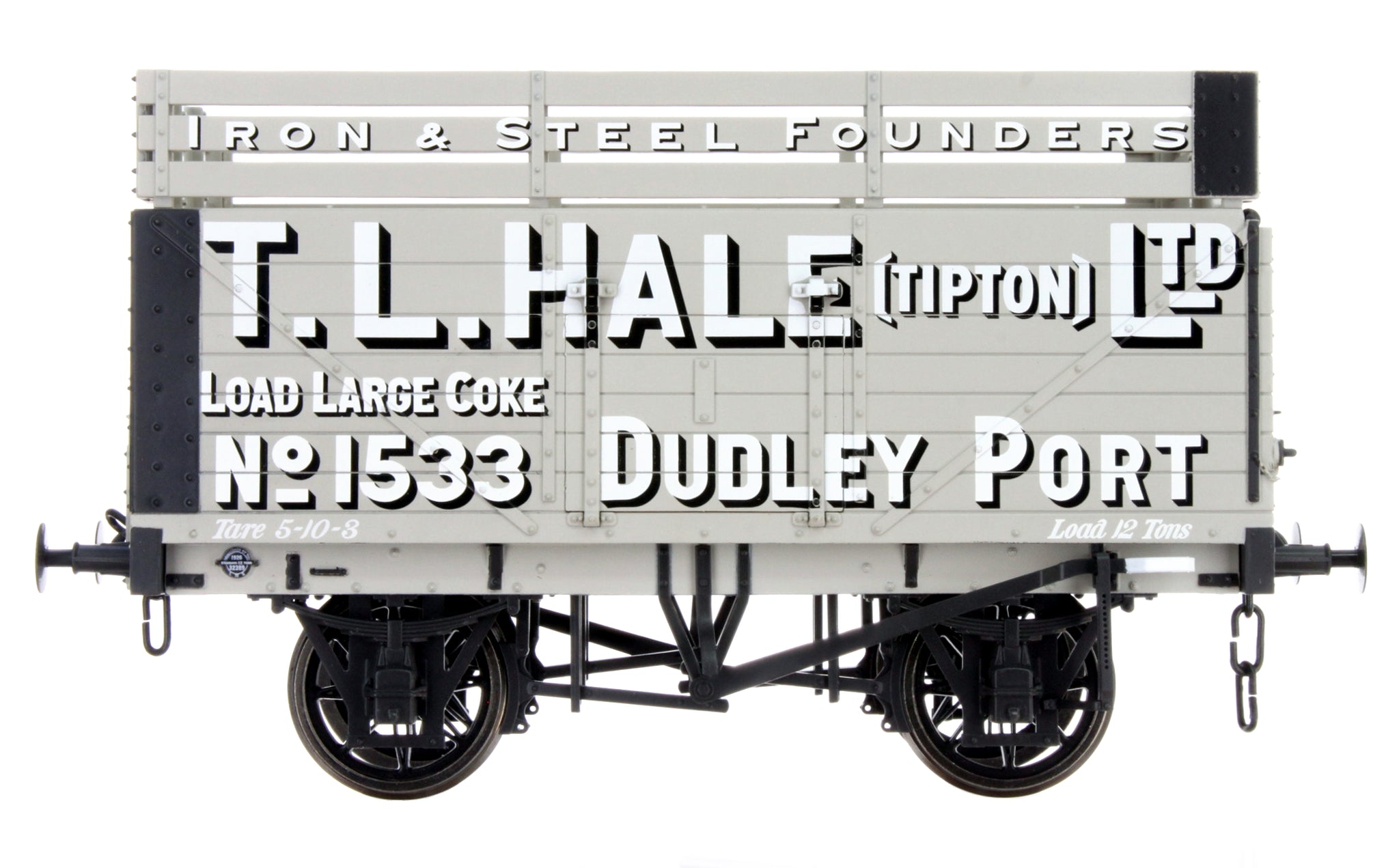 LHT-F-073-001 7 Plank T L Hale Ltd 1533 (Three Coke Rails)